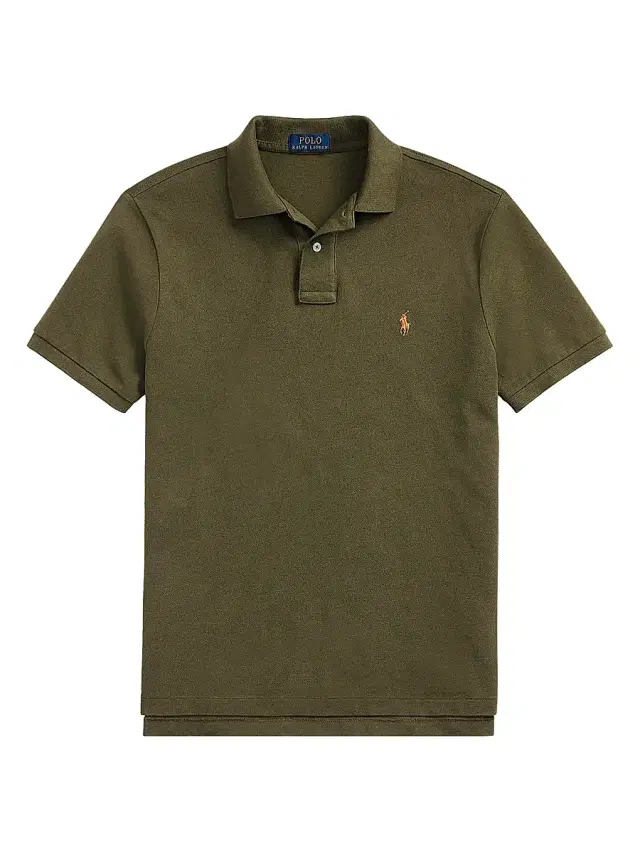 Polo Ralph Lauren Men's Mesh Classic-Fit Polo Shirt - Defender Green