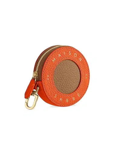 Maison de Sabre Women's Leather Coin Purse - Sandstone Manhattan | Thumbnail 3
