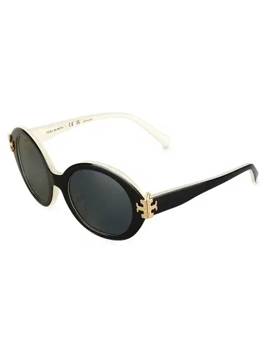 Tory Burch Women's 52MM Oval Sunglasses | Thumbnail 1 Tory Burch Women's 52MM Oval Sunglasses | Thumbnail 1