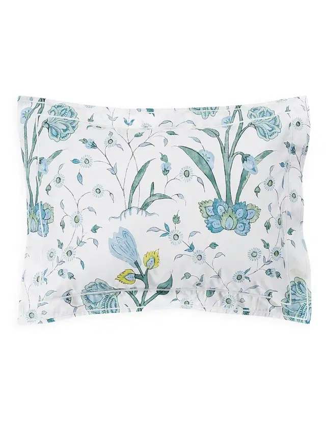 Matouk Khilana Duvet Cover & Sham Collection - Blue King