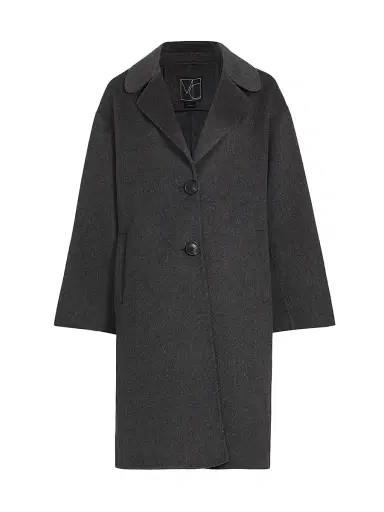 Mercer Collective Women's Kelly Long Wool Cocoon Coat | Thumbnail 1 Mercer Collective Women's Kelly Long Wool Cocoon Coat | Thumbnail 1