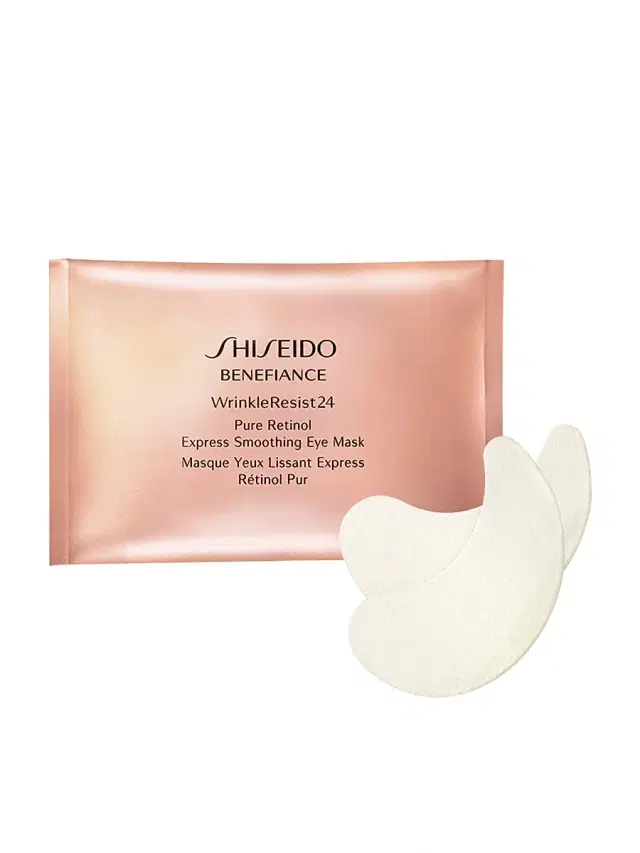 Shiseido Women's Benefiance Wrinkle Resist 24 Pure Retinol Express Smoothing Eye Mask