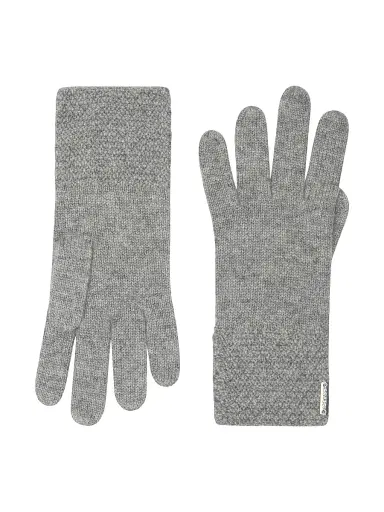 Gorski Women's Cashmere Gloves - Grey | Thumbnail 1 Gorski Women's Cashmere Gloves - Grey | Thumbnail 1