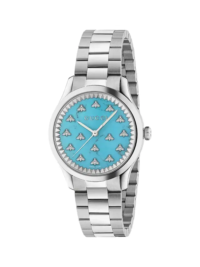 Women's G-Timeless Stainless Steel & Turquoise Bracelet Watch - Turquoise