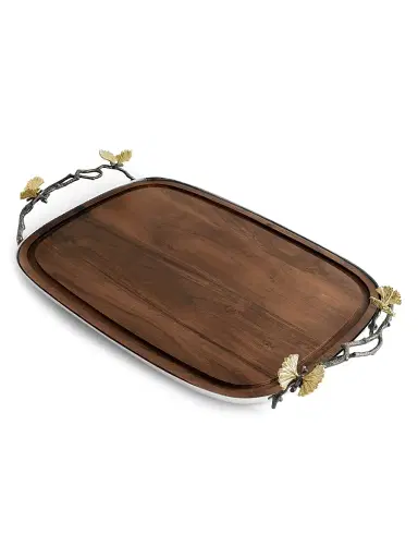 Michael Aram Butterfly Ginkgo Bread Board | Thumbnail 4