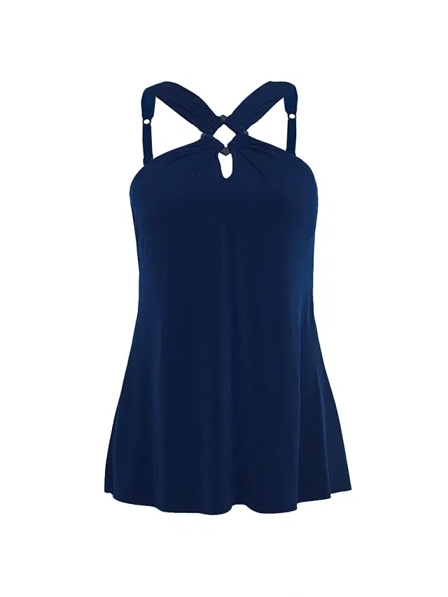 Magicsuit Women's Beverly Square-Cut Swimdress - Navy