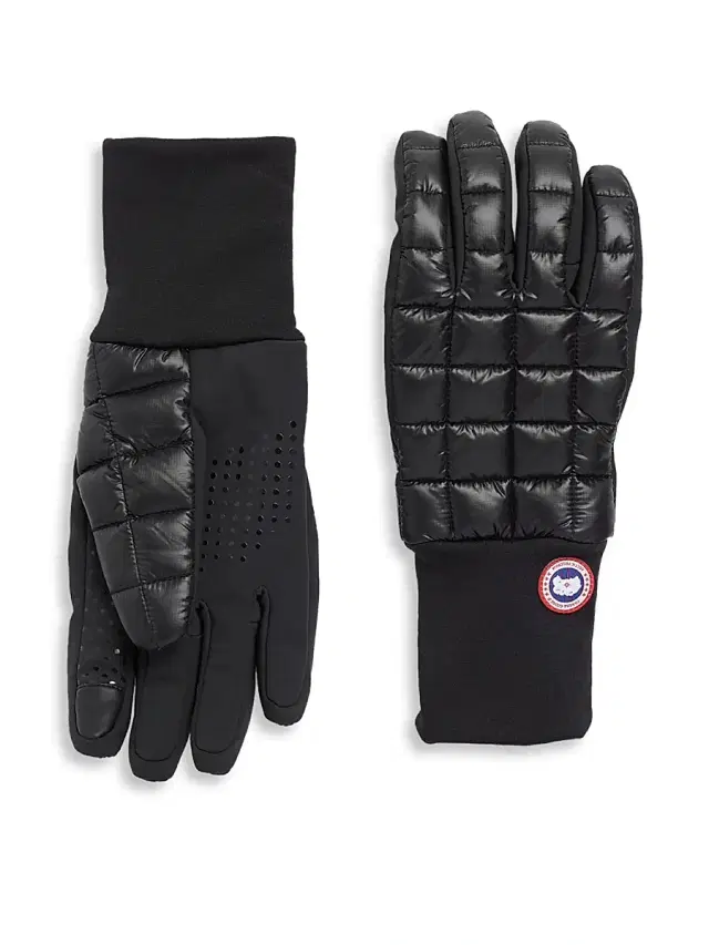 Canada Goose Men's Northern Quilted Gloves - Black