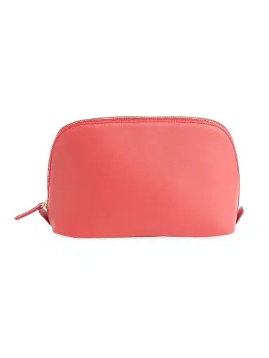 Royce New York Women's Leather Cosmetic Bag | Thumbnail 1