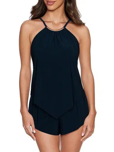 Magicsuit Women's Goldie Swim Romper - Black - Size 10 | Thumbnail 2 Magicsuit Women's Goldie Swim Romper - Black - Size 10 | Thumbnail 2
