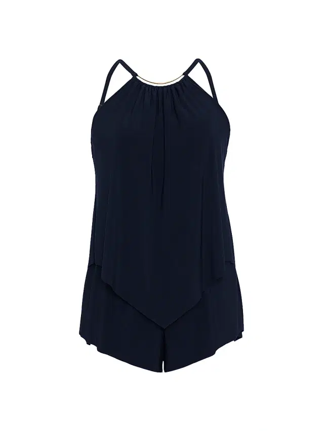 Magicsuit Women's Goldie Swim Romper - Black