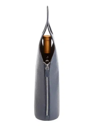 Royce New York Leather Wine & Champagne Carrying Case | Thumbnail 2