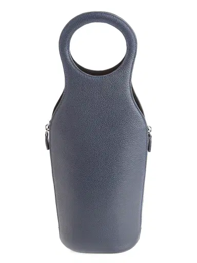 Royce New York Leather Wine & Champagne Carrying Case | Thumbnail 1