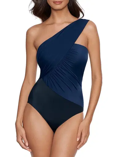 Magicsuit Women's Goddess One-Piece Swimsuit - Navy - Size 16 | Thumbnail 3
