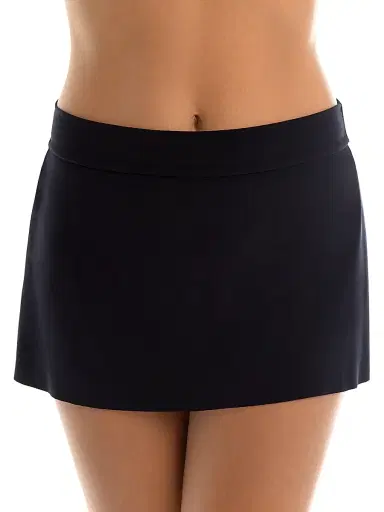 Magicsuit Women's Jersey Tennis Skirt - Black - Size 16 | Thumbnail 1