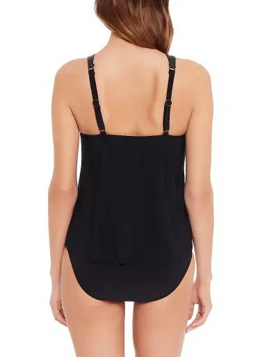 Magicsuit Women's Moto Chic Rachel Tankini Top - Black - Size 16 | Thumbnail 3 Magicsuit Women's Moto Chic Rachel Tankini Top - Black - Size 16 | Thumbnail 3