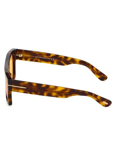 TOM FORD Men's Fausto 53MM Square Sunglasses - White | Thumbnail 4