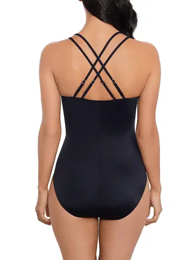 Magicsuit Women's Cordon Bleu Celeste One-Piece Swimsuit - Black - Size 16 | Thumbnail 3