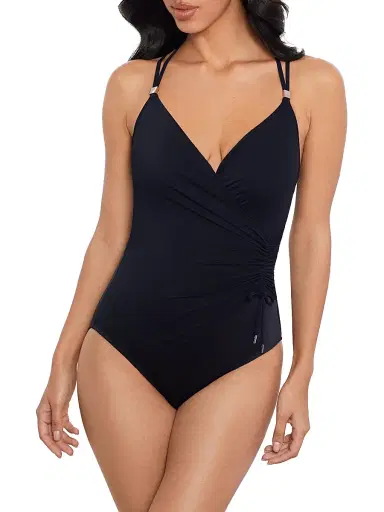 Magicsuit Women's Cordon Bleu Celeste One-Piece Swimsuit - Black - Size 16 | Thumbnail 1
