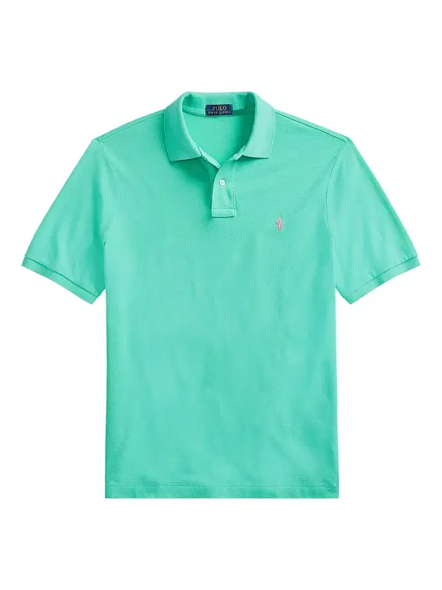 Polo Ralph Lauren Men's Logo Cotton Slim-Fit Polo Shirt - Sunset Green