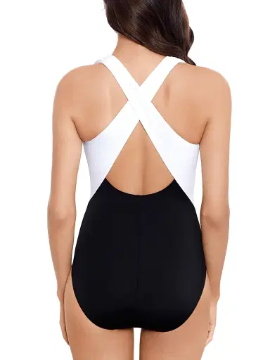 Magicsuit Women's Juxtapose Halle One-Piece Swimsuit - White | Thumbnail 3 Magicsuit Women's Juxtapose Halle One-Piece Swimsuit - White | Thumbnail 3
