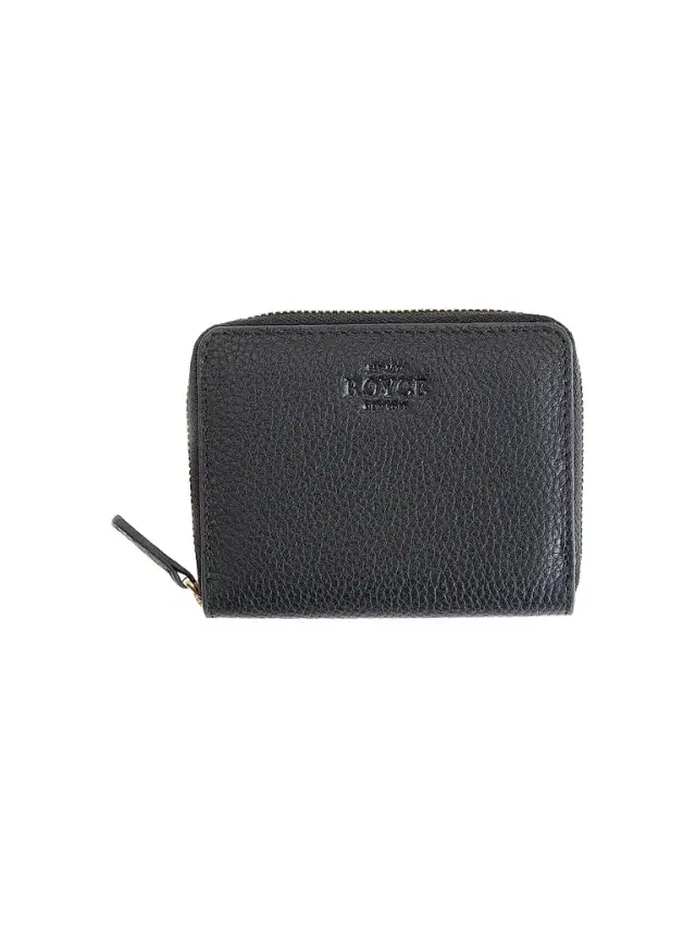 Royce New York Women's  Zippered Cardholder Wallet - Black