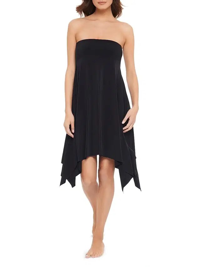 Women's Jersey Sleeveless Dress - Black