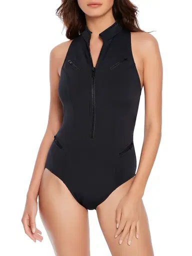 Magicsuit Women's Scuba Coco One-Piece Swimsuit - Black | Thumbnail 3