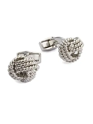 Tateossian Men's Round Knot Cuff Links | Thumbnail 1