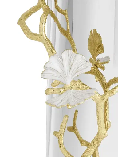 Michael Aram Butterfly Ginkgo Gold Vase - Gold - Size Large | Thumbnail 7