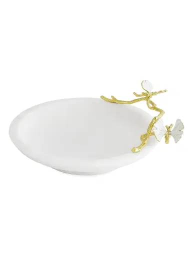 Michael Aram Butterfly Ginkgo Gold Trinket Dish | Thumbnail 2