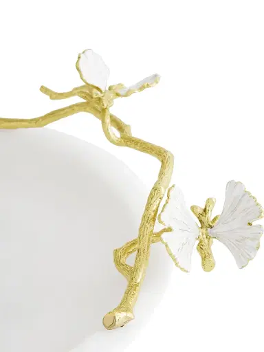Michael Aram Butterfly Ginkgo Gold Trinket Dish | Thumbnail 4