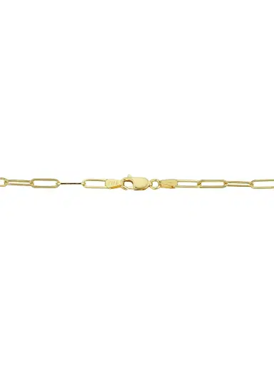 Oradina Women's 14K Yellow Solid Gold Venice Link Bracelet - Yellow Gold | Thumbnail 4 Oradina Women's 14K Yellow Solid Gold Venice Link Bracelet - Yellow Gold | Thumbnail 4