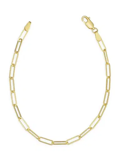 Oradina Women's 14K Yellow Solid Gold Venice Link Bracelet - Yellow Gold | Thumbnail 1 Oradina Women's 14K Yellow Solid Gold Venice Link Bracelet - Yellow Gold | Thumbnail 1