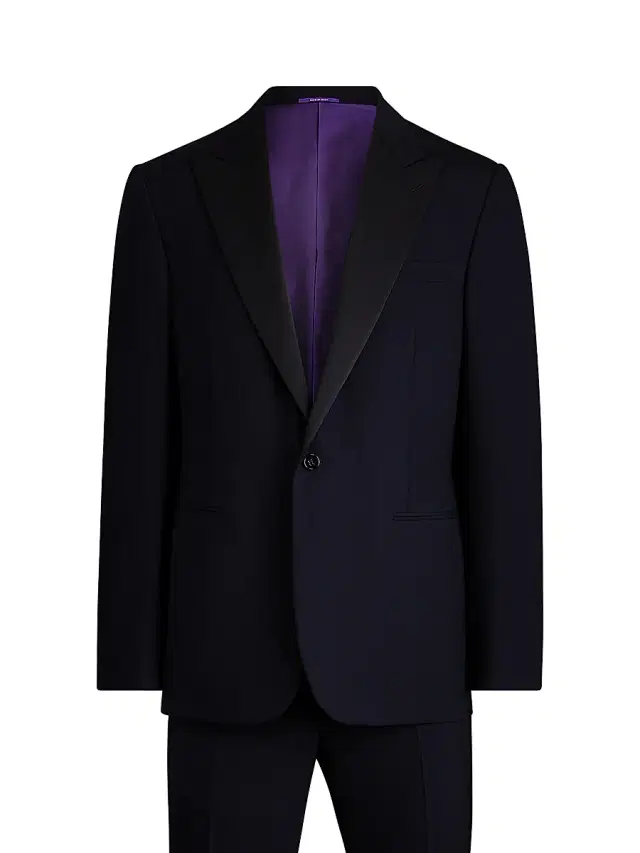 Men's Gregory Wool Single-Breasted Suit - Navy