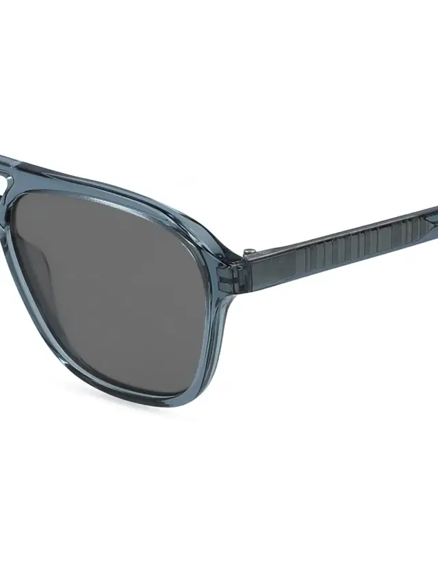 Men's Alder 55MM Aviator Sunglasses - Warm Grey