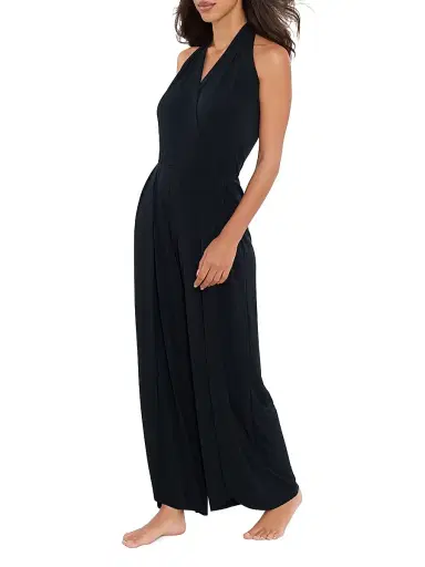 Magicsuit Women's Halter Cover-Up Jumpsuit - Black - Size Large | Thumbnail 4 Magicsuit Women's Halter Cover-Up Jumpsuit - Black - Size Large | Thumbnail 4