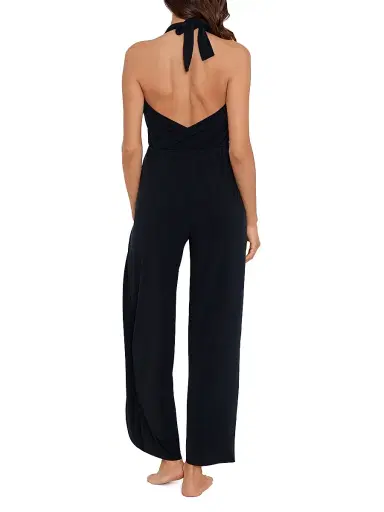 Magicsuit Women's Halter Cover-Up Jumpsuit - Black - Size Large | Thumbnail 5 Magicsuit Women's Halter Cover-Up Jumpsuit - Black - Size Large | Thumbnail 5