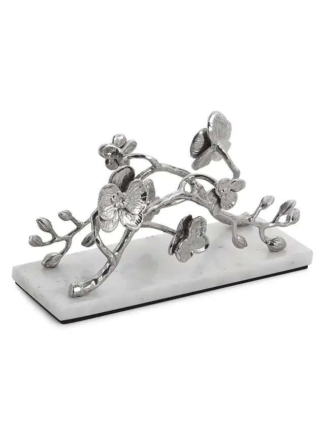Michael Aram White Orchid Napkin Holder