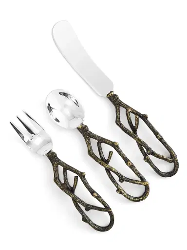 Michael Aram Twig Hor D'oeuvres 3-Piece Set | Thumbnail 3