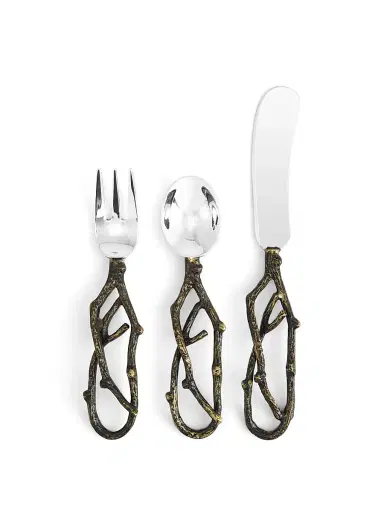 Michael Aram Twig Hor D'oeuvres 3-Piece Set | Thumbnail 1