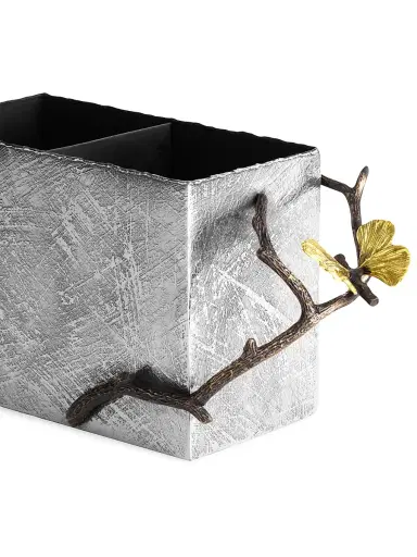 Michael Aram Butterfly Ginkgo 2-Compartment Cutlery Caddy | Thumbnail 4
