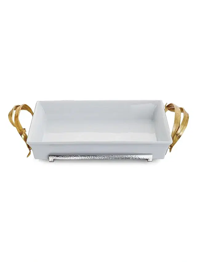 Michael Aram Palm Porcelain Casserole Dish