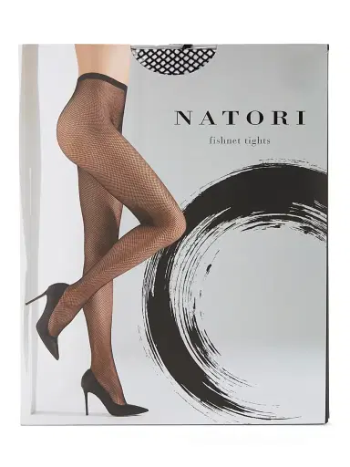 Natori Women's Fishnet Tights - Black - Size Small | Thumbnail 2