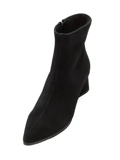 La Canadienne Women's Ann 75MM Leather Booties - Black | Thumbnail 3 La Canadienne Women's Ann 75MM Leather Booties - Black | Thumbnail 3