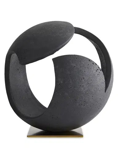 Arteriors Dawson Sculpture - Black | Thumbnail 2 Arteriors Dawson Sculpture - Black | Thumbnail 2