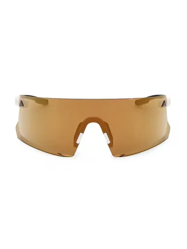 Adidas Men's Shield Sunglasses - White Brown Mirror | Thumbnail 2