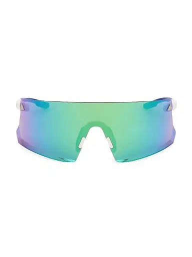 Adidas Men's Shield Sunglasses - White Brown Mirror | Thumbnail 3