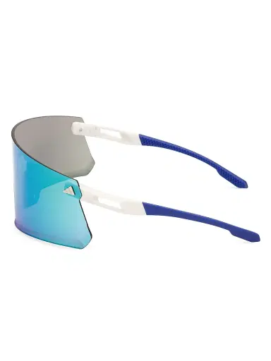 Adidas Men's Shield Sunglasses - White Brown Mirror | Thumbnail 6