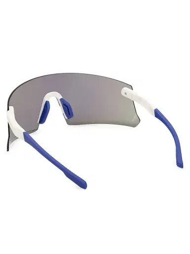 Adidas Men's Shield Sunglasses - White Brown Mirror | Thumbnail 9