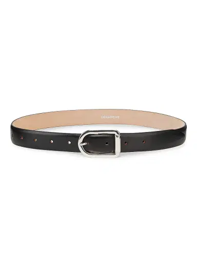 Déhanche Women's Mija Leather Belt - Black Silver - Size XL | Thumbnail 1 Déhanche Women's Mija Leather Belt - Black Silver - Size XL | Thumbnail 1